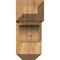 Ekena Millwork Imperial Craftsman Rough Sawn Bracket w/ Offset Brace, Western Red Cedar, 8"W x 18"D x 18"H BKT0806X18X18IMP04RWR - alternate 3